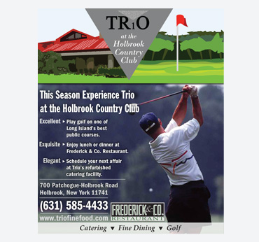 Trio at the Holbrook Country Club